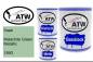 Preview: Saab, Malachite Green Metallic, 159G: 1L Lackdose + 1L Klarlack + 500ml Härter - Set, von ATW Autoteile West.